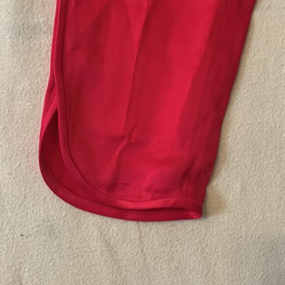 Zara womens XS pink barbie satin pants casual relax soft trousers modest cute - Picture 6 of 10